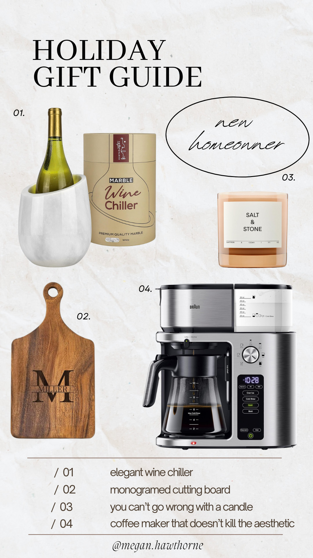 Holiday gift ideas for the new homeowner in your life. Practical, functional, and aesthetic!  

 #LTKGiftGuide #LTKHoliday #LTKHome