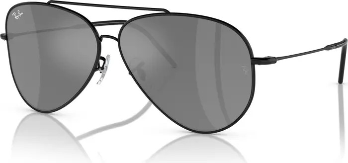 Reverse 62mm Oversize Aviator Sunglasses | Nordstrom