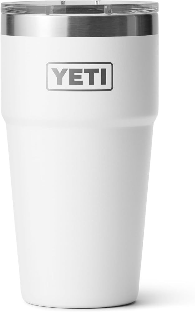 YETI Rambler 20 oz Stackable Tumbler, Stainless Steel, Vacuum Insulated with MagSlider Lid | Amazon (US)