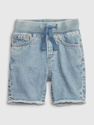 Toddler Pull-On Denim Shorts with Washwell | Gap (US)