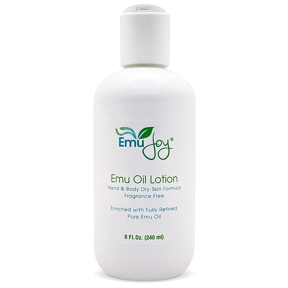 Emu Oil Infused Hand Lotion – Deep Moisturizing Cream for Dry & Cracked Hands Skin Relief – P... | Amazon (US)