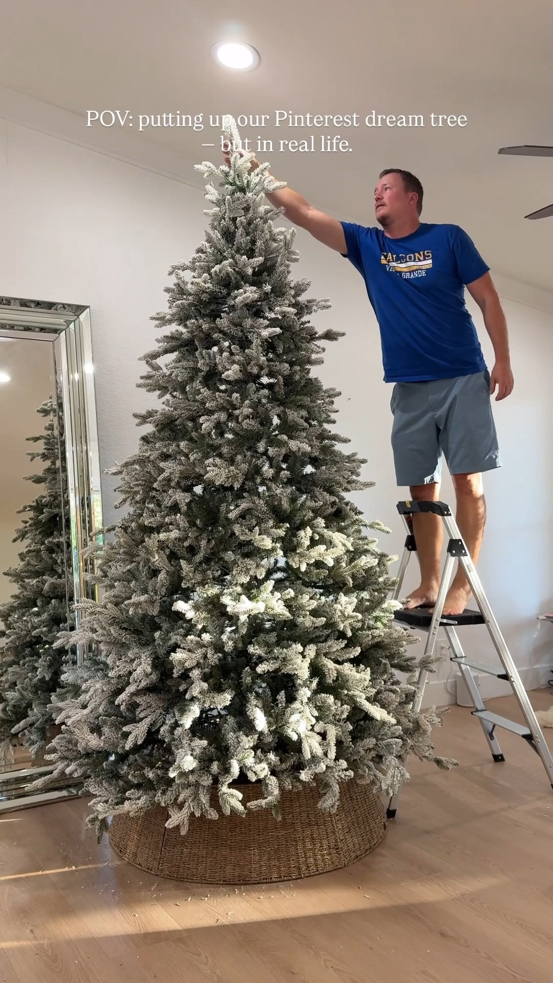 Early start to the coziest season — tree 1 down, more to come 🤍🎄
Nov 2nd and he’s already in Christmas helper mode 🎅🏼 Tree 1 of… who knows how many we’ll have? 😅

I’ve had this tree for over 3 years now, and it still looks just as full and magical as the day I bought it. If you’re investing in one — this is it. 🎄

✨ Warning: once you set this up, every guest will ask where it’s from 😍

#LTKHoliday #LTKHome