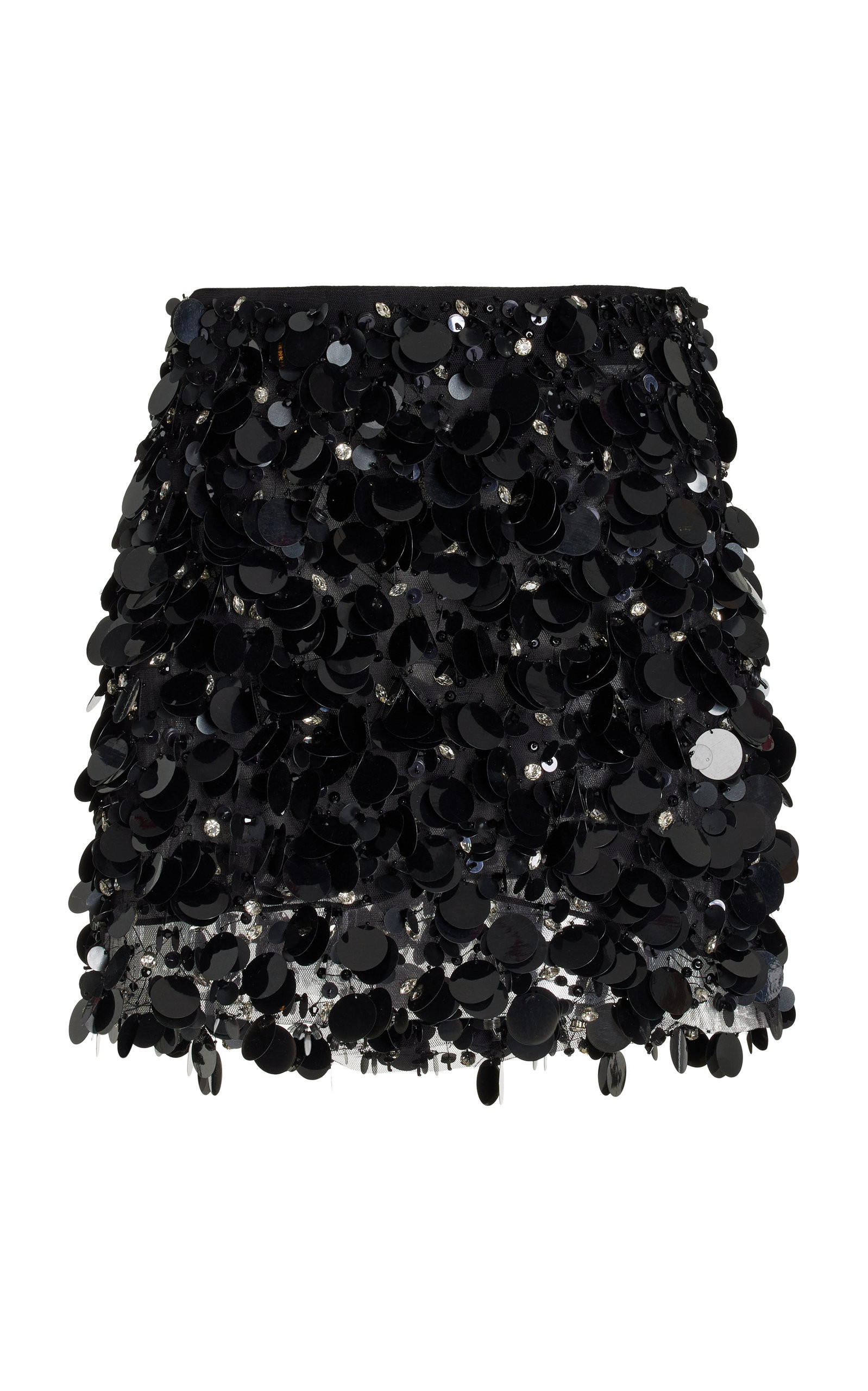 Exclusive Embroidered Tulle Mini Skirt | Moda Operandi (Global)