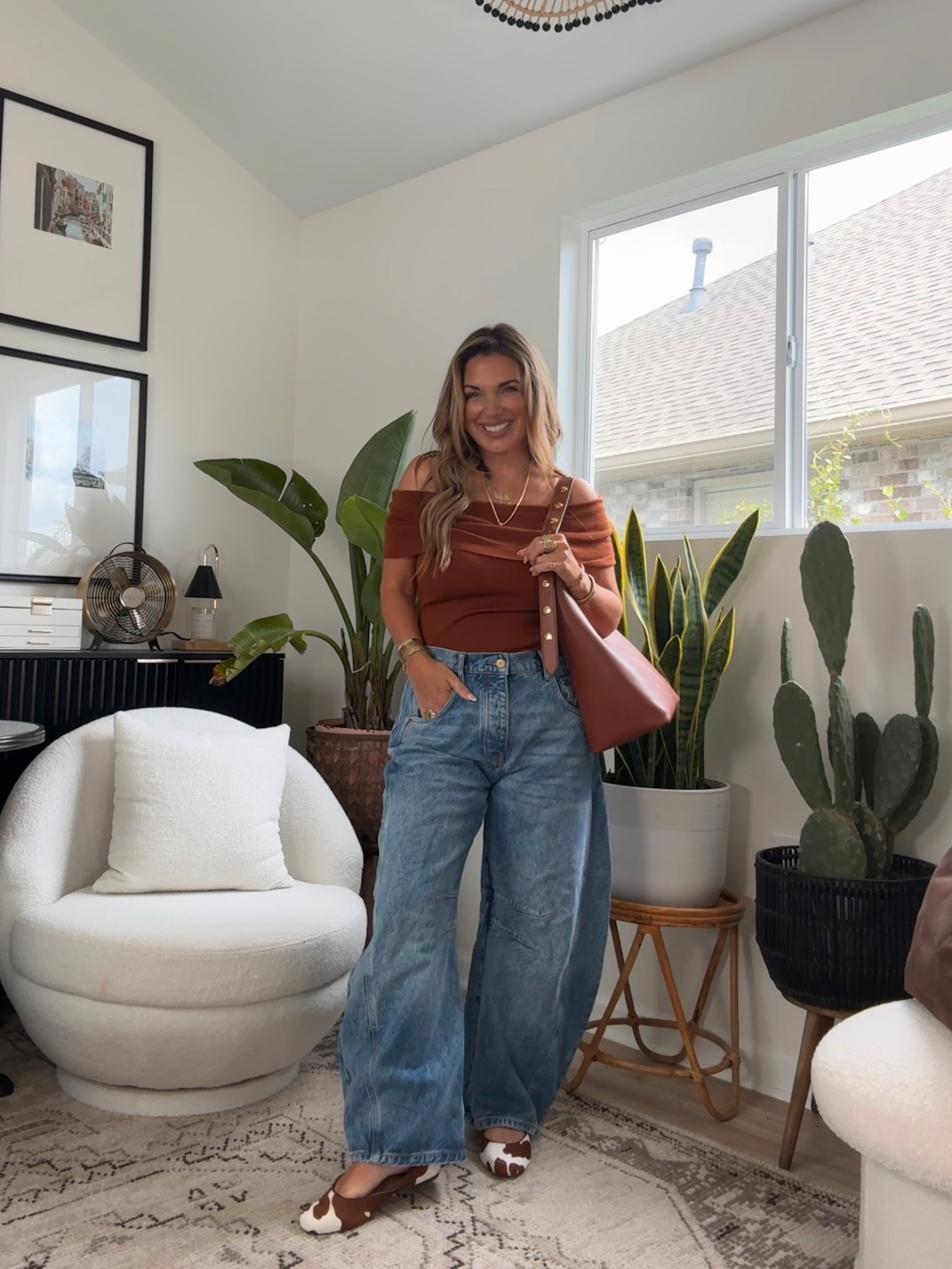 Affordable, closet staples for fall ~ 
styled multiple ways!!!! 
These tops are great to dress up or down. Quality is 10/10 and so SOFT!! 
Fit true to size. Wearing size small. 


#LTKSeasonal #LTKOver40 #LTKPetite