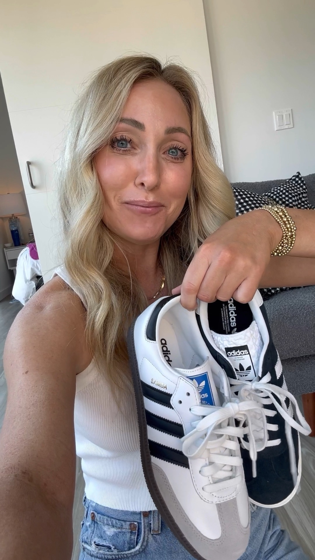 gazelle bold platform sneaker