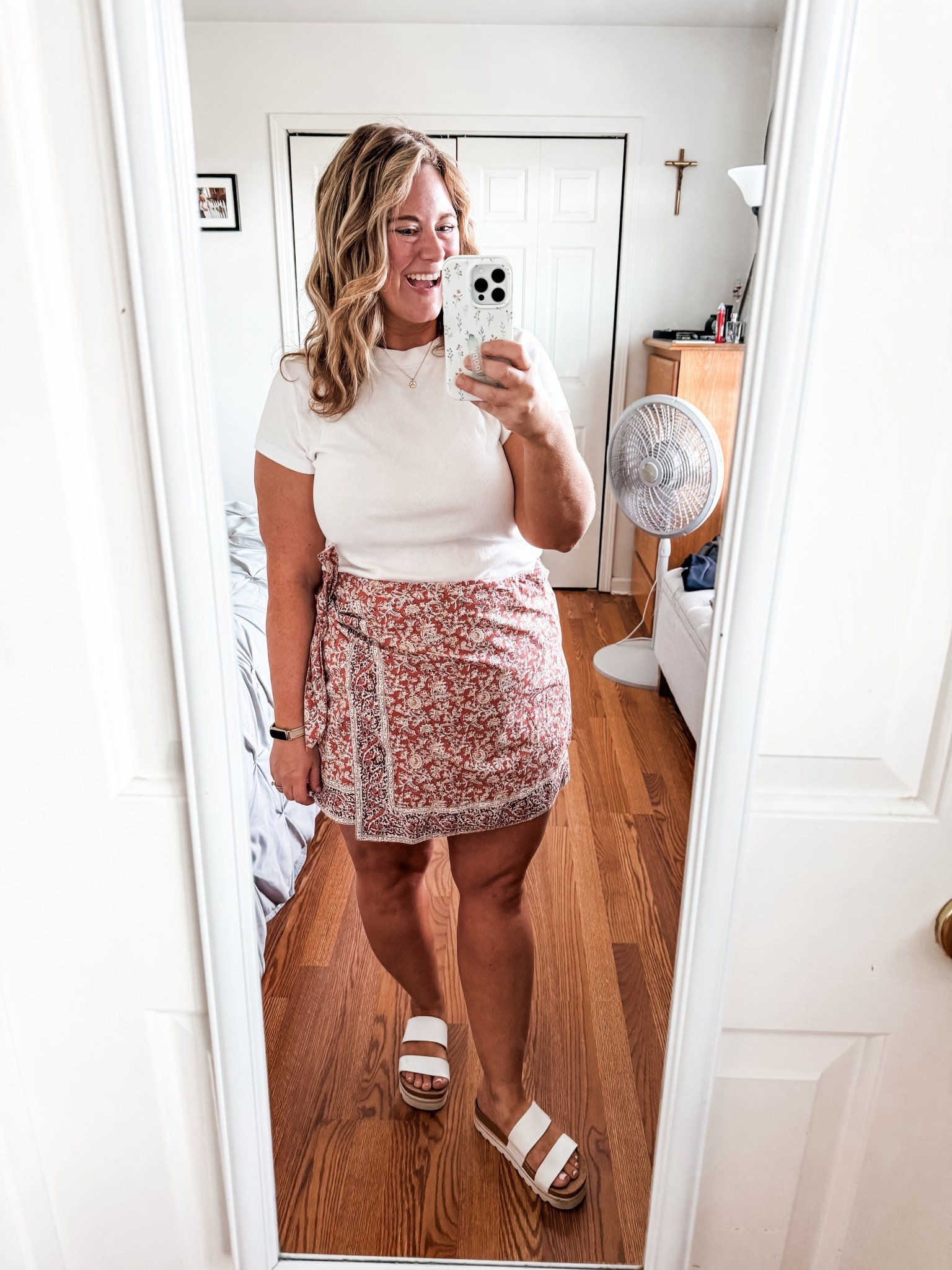 Wearing an XL in both my skirt and tee!

#LTKMidsize #LTKSeasonal #LTKPetite