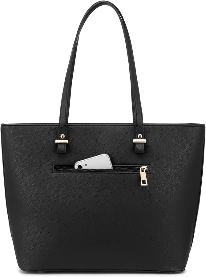 LOVEVOOK Purse for Women Fashion Tote Bag Shoulder Handbags Top Handle Satchel Bags with External... | Amazon (US)
