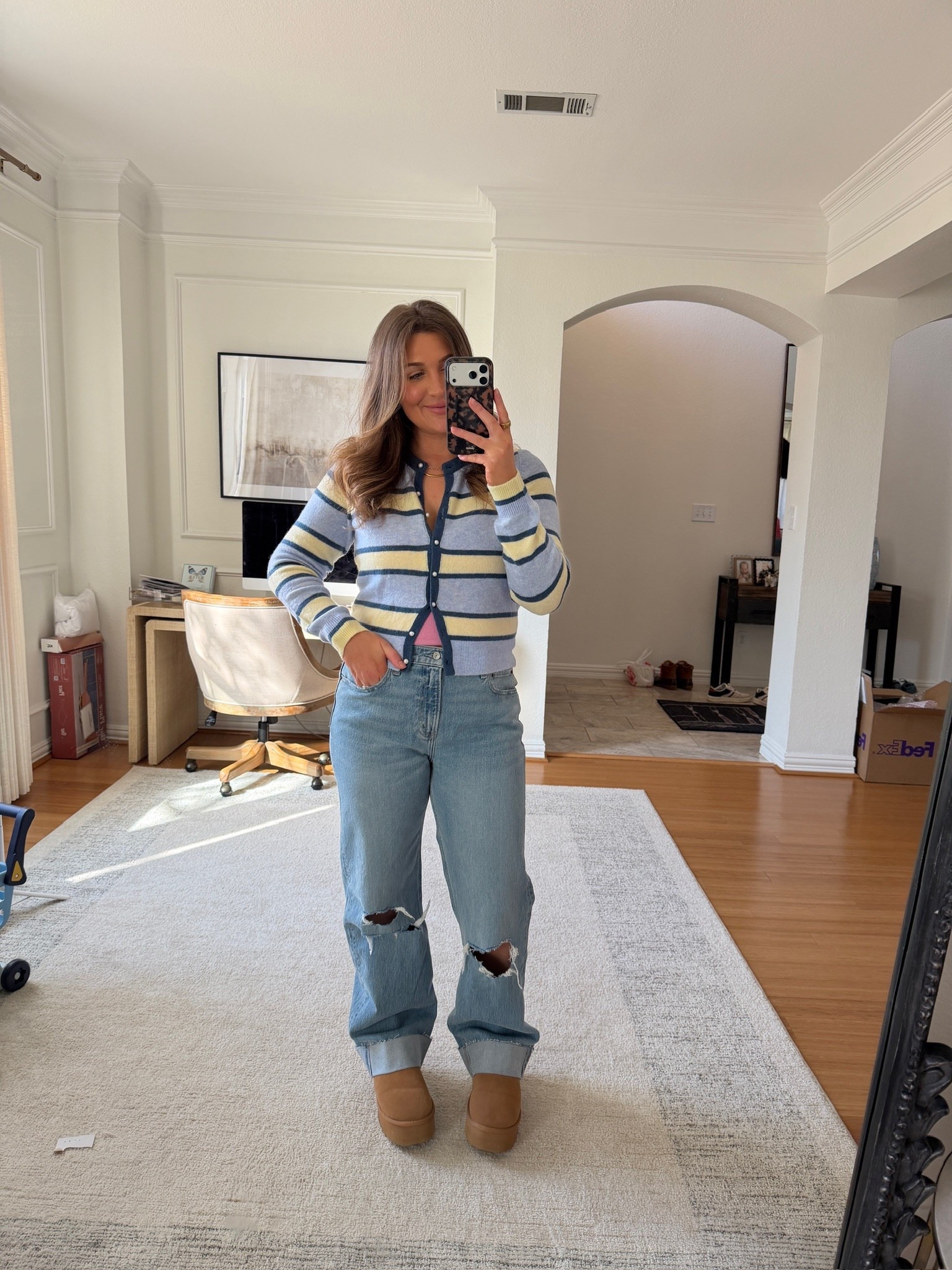 OOTD inspo from Abercrombie! 

Love this striped cardigan for spring and their denim never misses! 👏

distressed jeans, cardigan, abercrombie jeans, abercrombie cardigan, abercrombie outfit, abercrombie women, abercrombie casual outfit, abercrombie everyday style, neutral outfit, cozy layers, fall layering, relaxed denim, weekend outfit, effortless style, basics

#LTKootd #LTKgrwm
