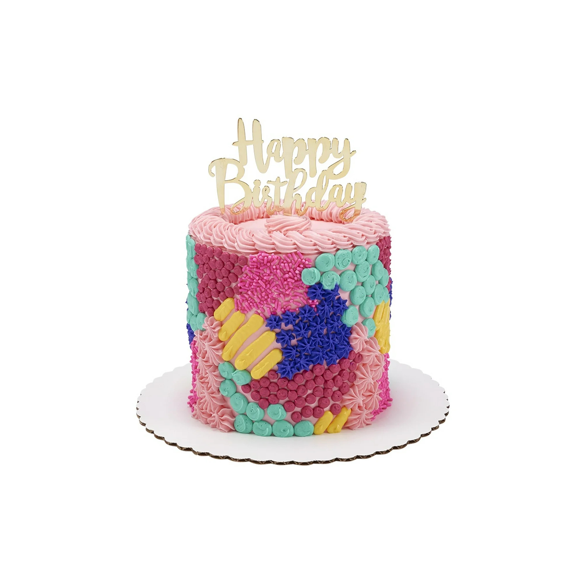 Multi Texture Barrel Cake | Walmart (US)