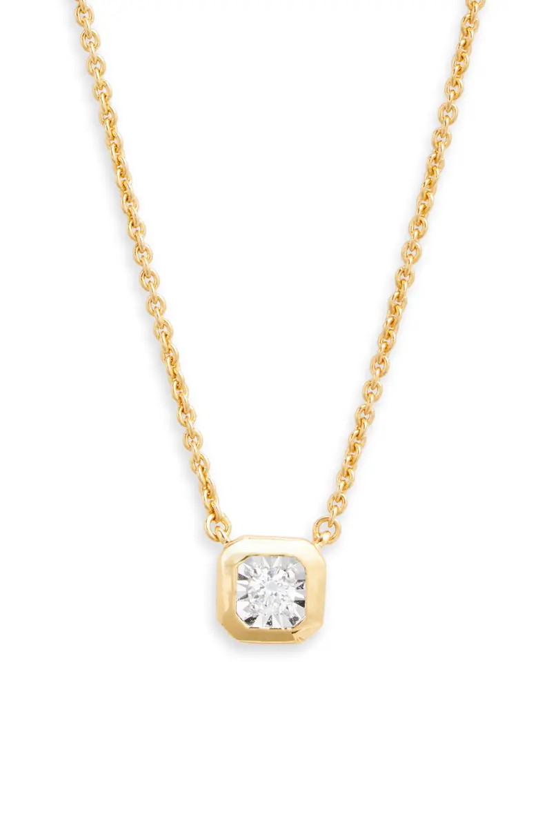 Monica Vinader Lab Created Diamond Pendant Necklace | Nordstrom | Nordstrom
