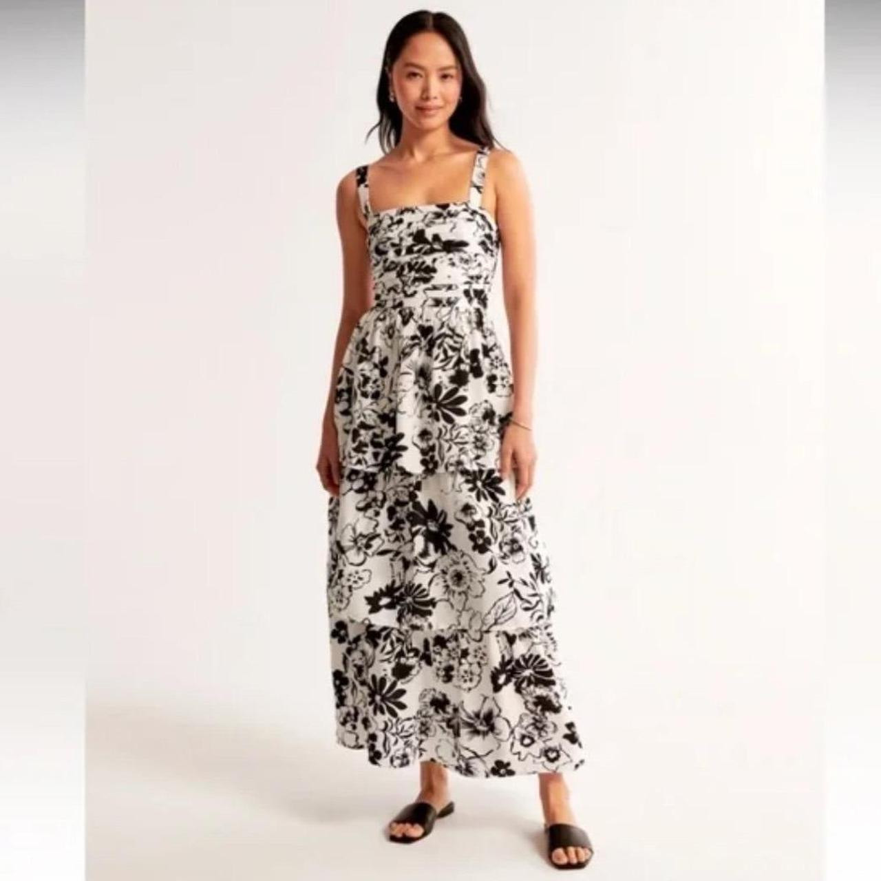 Abercrombie & Fitch Women's A-line Dress - Multi - XXL | Depop US
