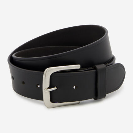 Black Leather Santiago Belt | TK Maxx