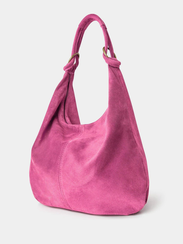Joe Browns Pink Hobo Suede Bag | Next EU