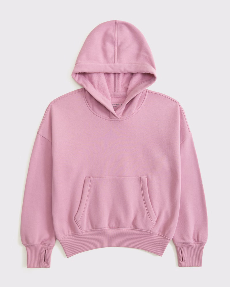girls essential popover hoodie | girls | Abercrombie.com | Abercrombie & Fitch (US)