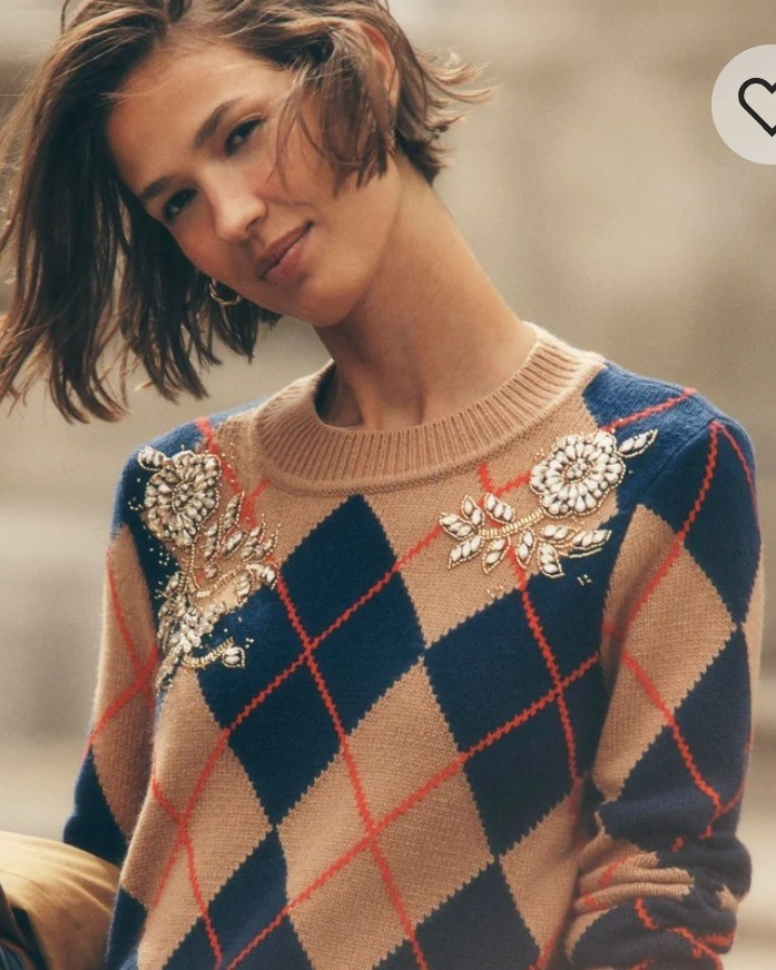 This may be the hero piece of fall 2026Boden argyle camel & navy with a splash of red is perfection

#LTKdayinmylife #LTKgrwm #LTKootd
