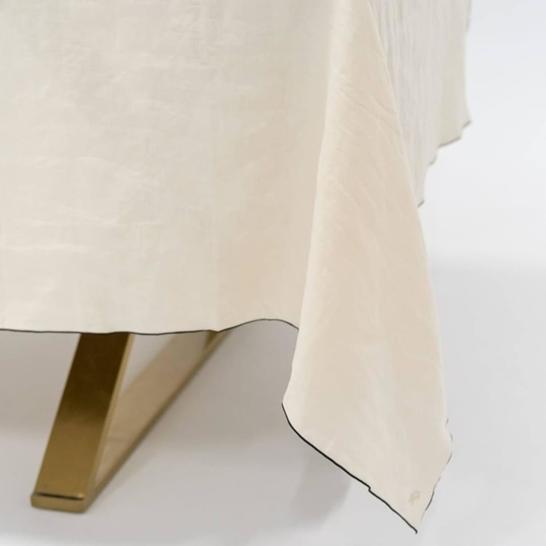STONE WASHED LINEN TABLECLOTH | Minted