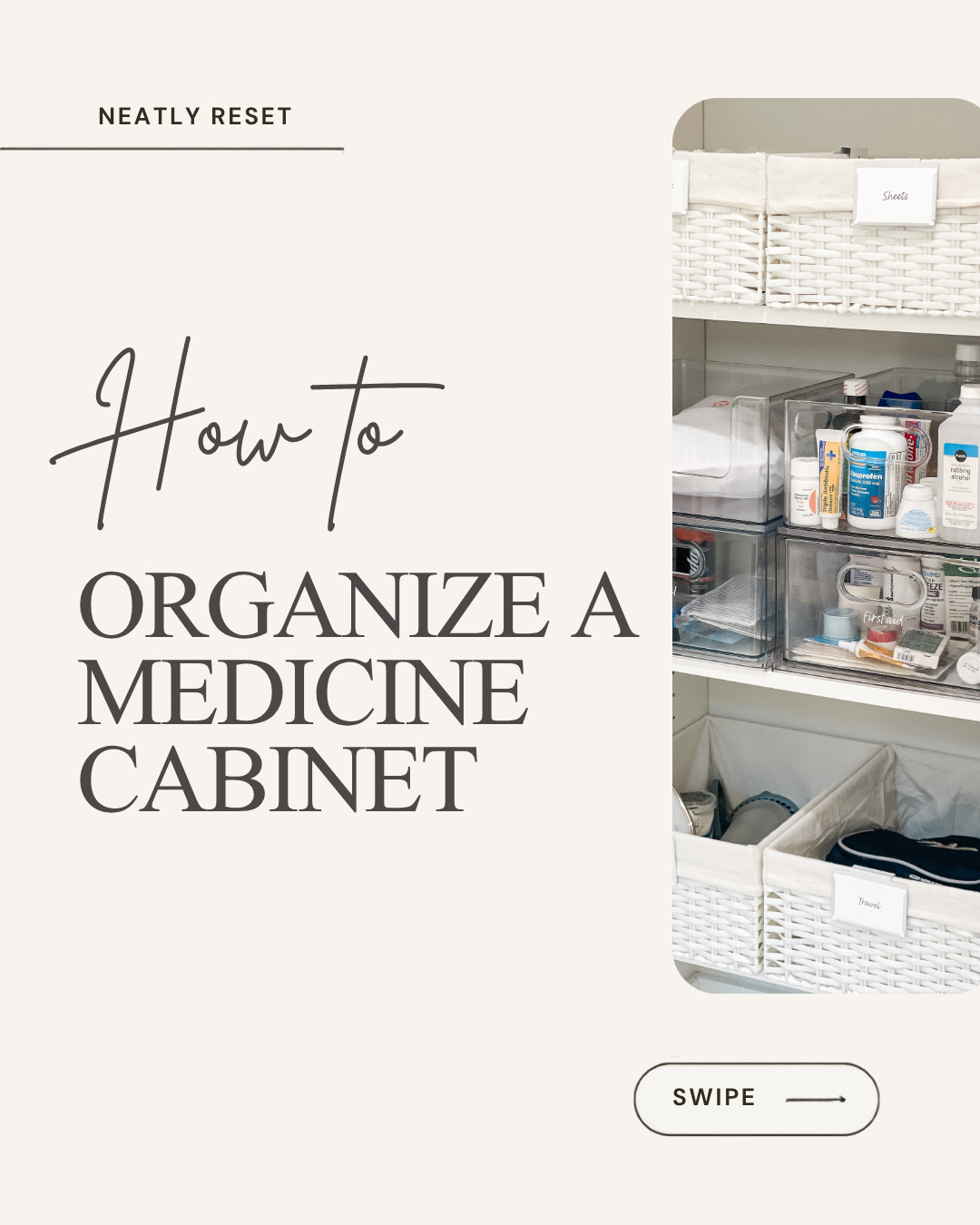 A little organization can make a big difference—especially when you need something quickly. Keep your first aid and medications simple, labeled, and organized with products that work for your space and your lifestyle. 🤍
Save this one for your next organizing day!

#HomeOrganization #OrganizingTips #ProfessionalOrganizer #OrganizedHome #Bathroomorganization

#LTKmomlife #LTKHome #LTKSaleAlert