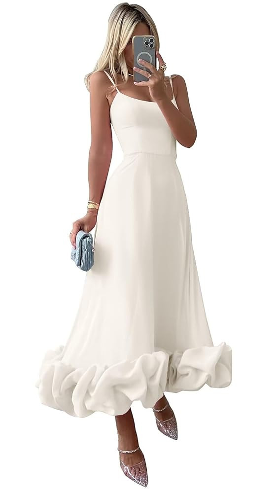 Spaghetti Strap Prom Dresses Winter 2026 Formal Evening Gown Evening Outfits Evening Dresses Amazon | Amazon (US)