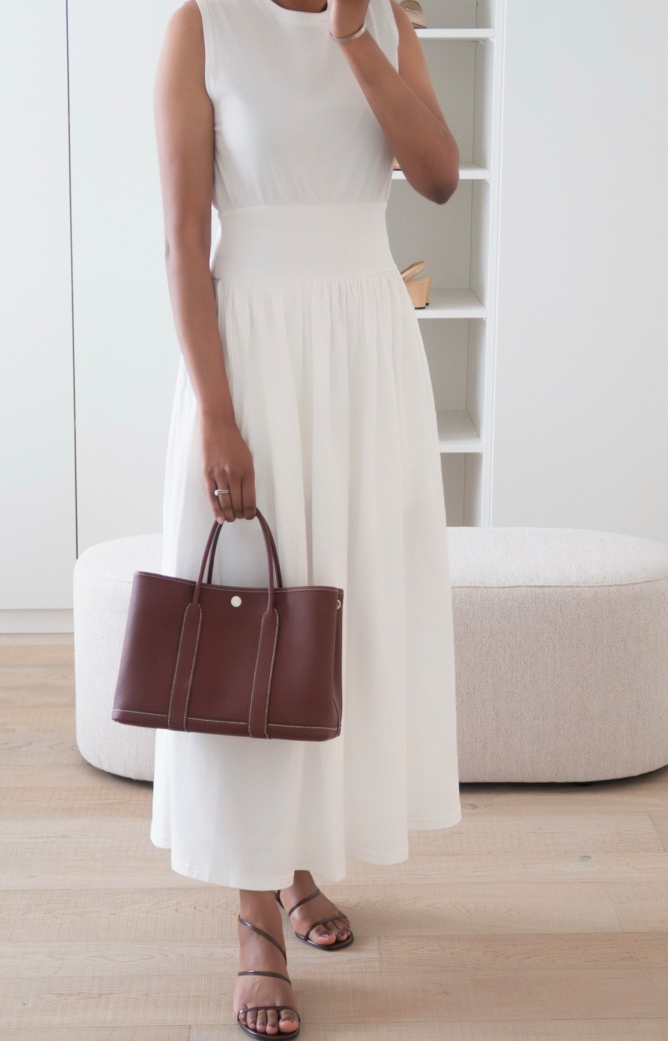 Elegant casual dress for spring 🤍

#LTKStyleTip #LTKSeasonal #LTKShoeCrush
