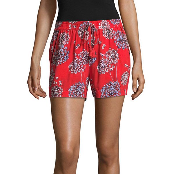 a.n.a Printed Soft Shorts (3 1/2") - JCPenney | JCPenney