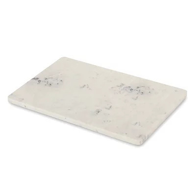 Marble Rectangular Serving Board, White, 16L x 10W 0.6H | Kirkland's Home | Kirklands
