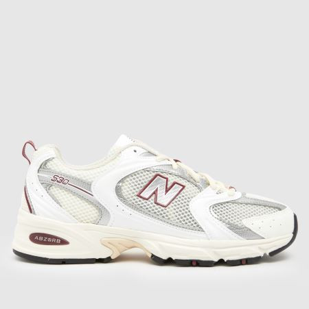 Womens White & Red New Balance 530 Trainers | schuh | Schuh