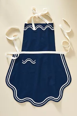 Madeline Embroidered Apron | Anthropologie (US)