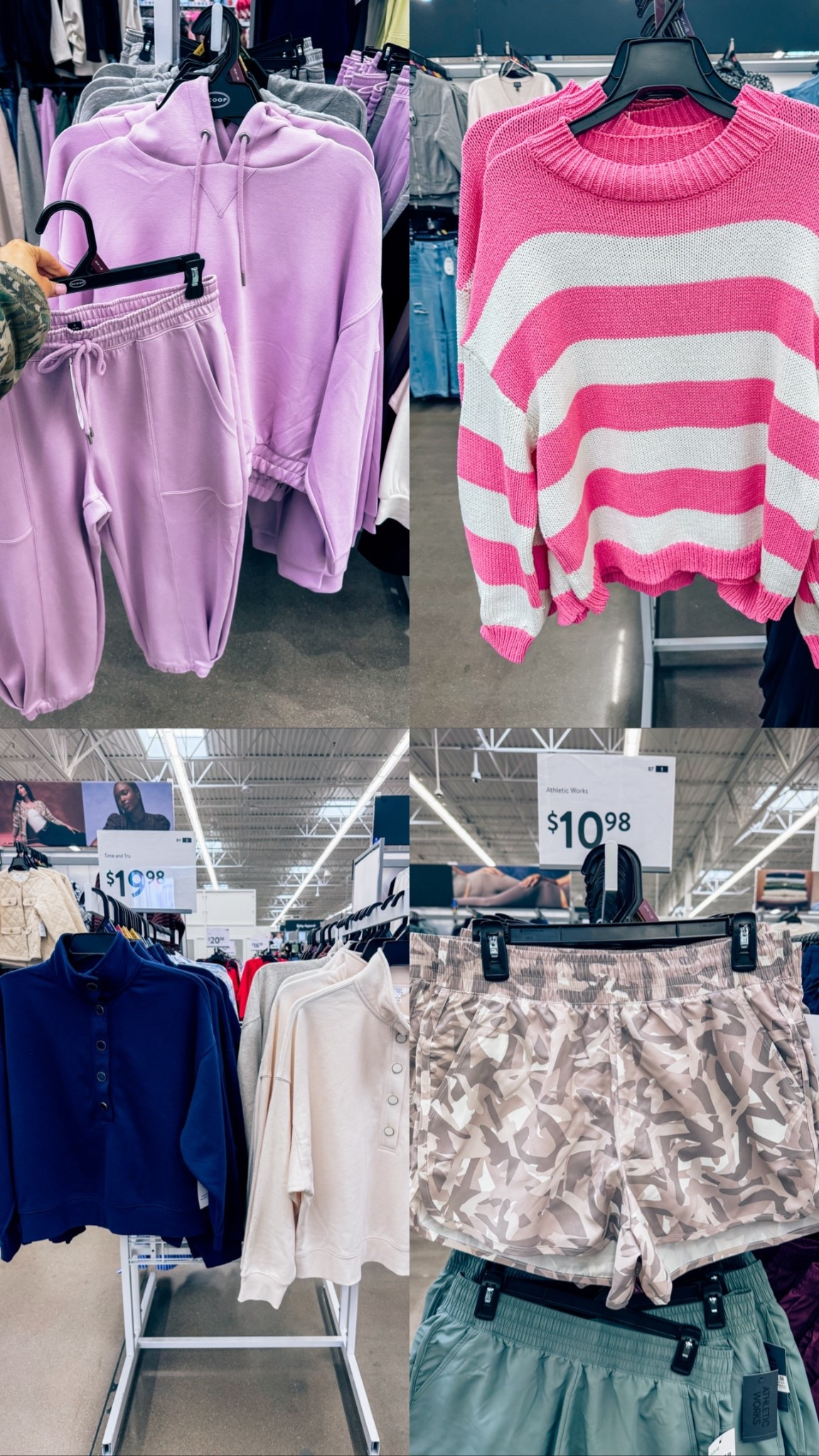 Walmart women’s fashion  new fashion finds - spring outfits - lounge wear - sweaters - two piece set 