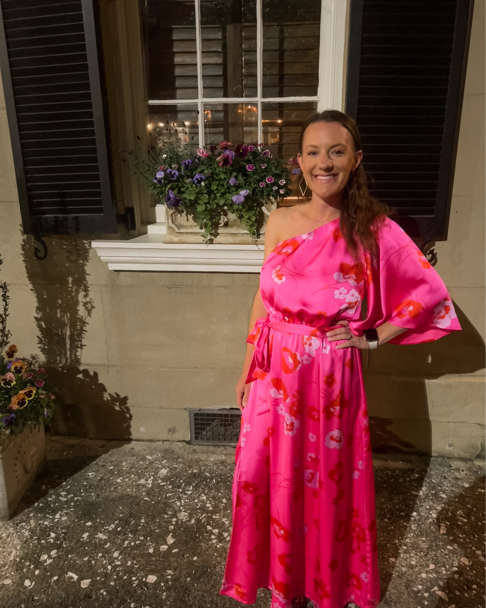 Floral cherry blossom one shoulder silk floor length wedding guest dress perfect for formal weddings, cocktail parties, rehearsal dinner, or black tie optional wedding 

Pair it with nude heels and you’re set 

Follow my shop @travelingteachermama on the @shop.LTK app to shop this post and get my exclusive app-only content!

#liketkit #LTKwedding #LTKstyletip #LTKSeasonal
@shop.ltk
https://liketk.it/4Cfn0

#LTKSeasonal #LTKwedding #LTKstyletip