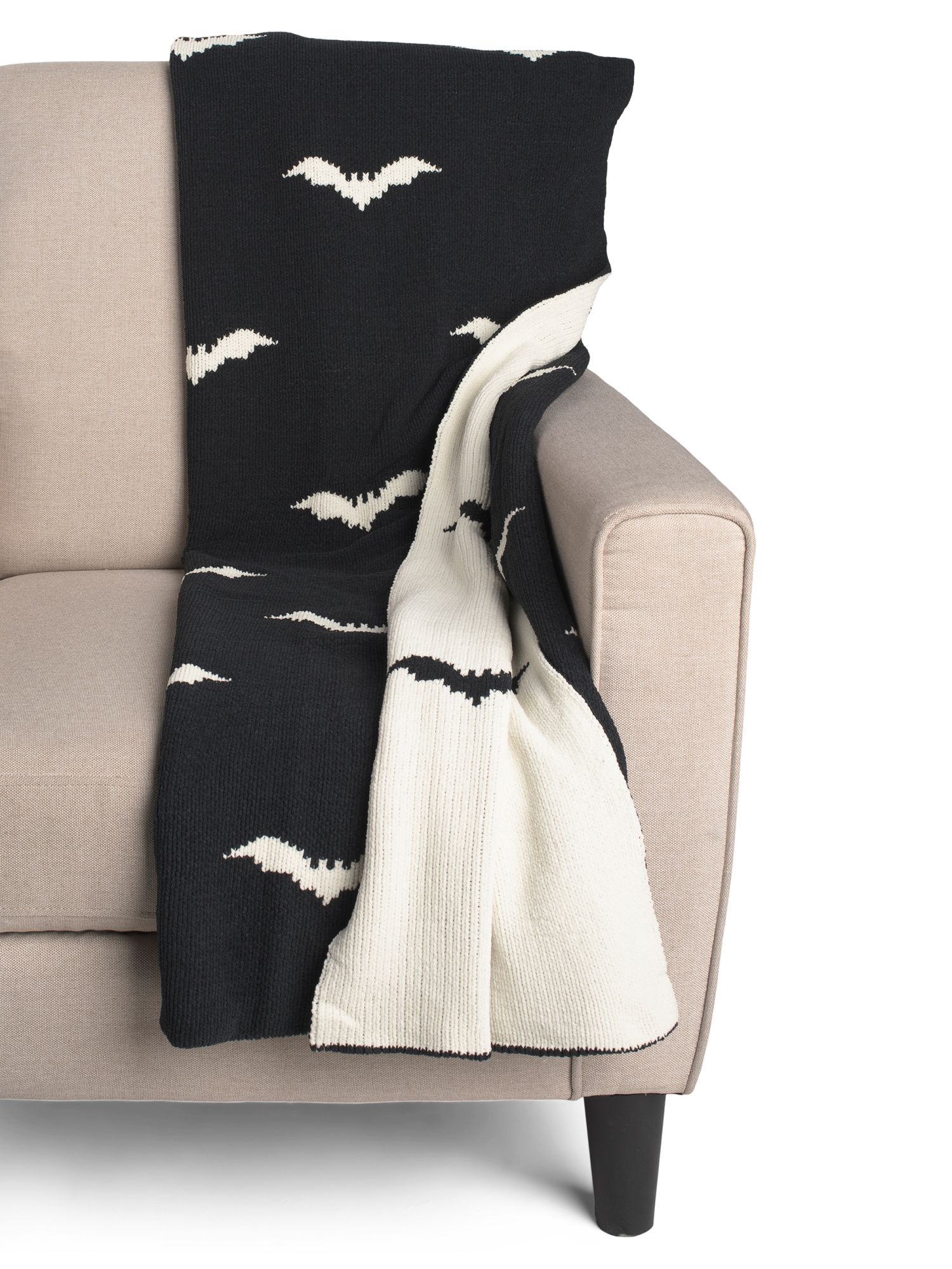 Bats Chenille Throw | TJ Maxx