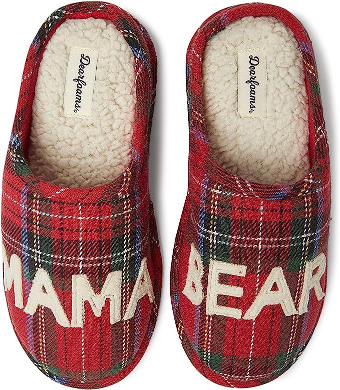 Dearfoams Women's Mama Bear Slipper | Amazon (US)