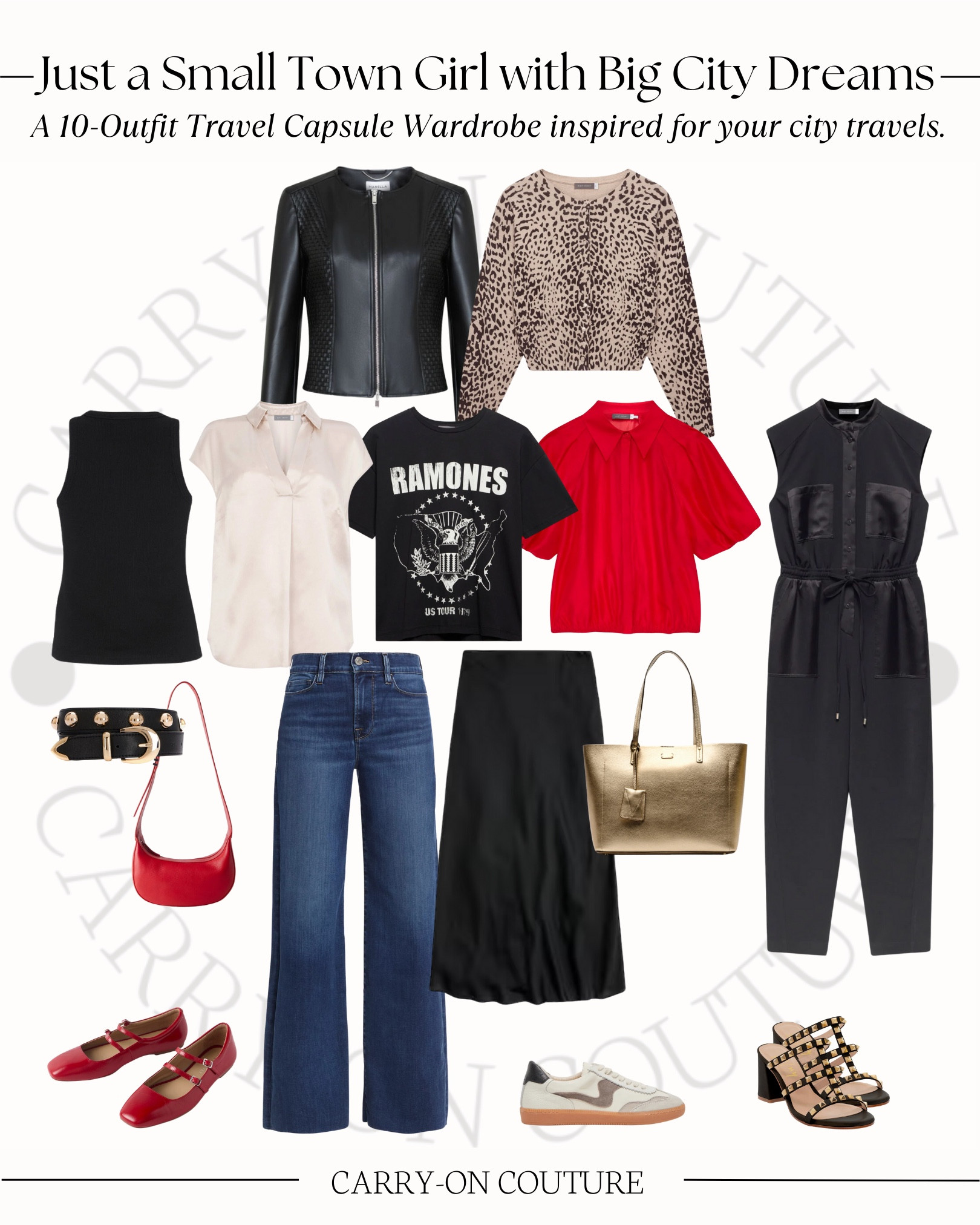 This 10 outfit travel capsule is inspired for a September city trip, and the best part…it all fits in your carry-on suitcase! 

#LTKTravel #LTKOver40