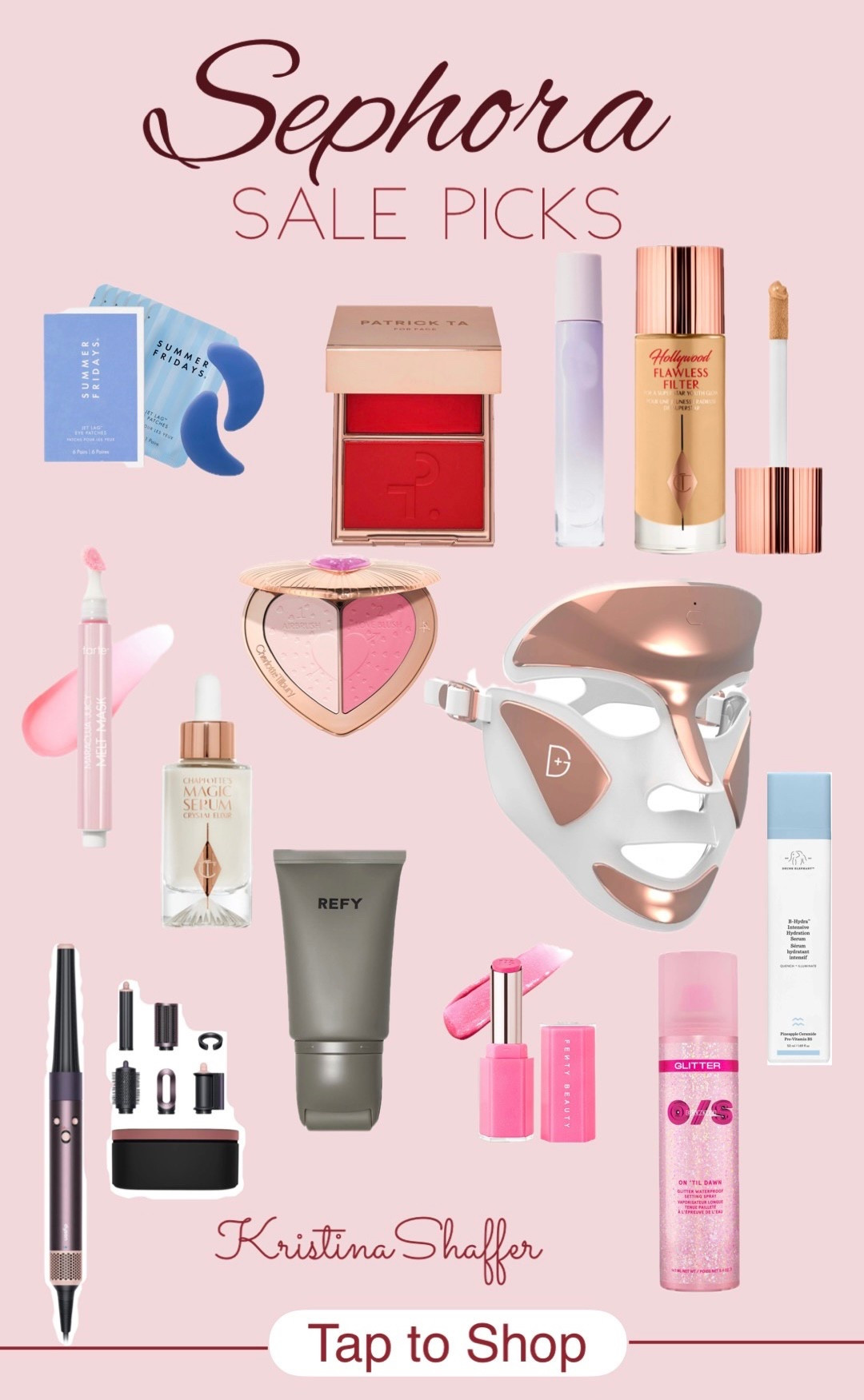 Sale or no sale! These are my favorite top picks from Sephora. 💄 #sephorasavingsevent

My top favorites I use daily + have previously tried! Sephora 30% sale CODE: SAVEMORE
Sephora Sale Top Picks
 #sephora #sephoramakeup #cleangirlmakeup #glowyskinmusthaves #sephorabeautydeals #sephorasale #sephorapicks #toppicks #sephorafavorites #sephoratoppicks #giftideasforher #giftideasformom #makeup #bronzers #foundation #diorfoundation #lipliner #giftsforher #beautyfavorites #anastasiabeverlyhills #charlottetilbury #gifts #salefinds #spring #summer #patrickta #onesize #drunkelephant #makeuppalette #nars #settingpowder #photofinishprimer ##sephorasaleevent

#LTKGiftGuide #LTKBeauty #LTKSaleAlert
#LTKU #LTKWedding #LTKSeasonal

#LTKFindsUnder100 #LTKStyleTip