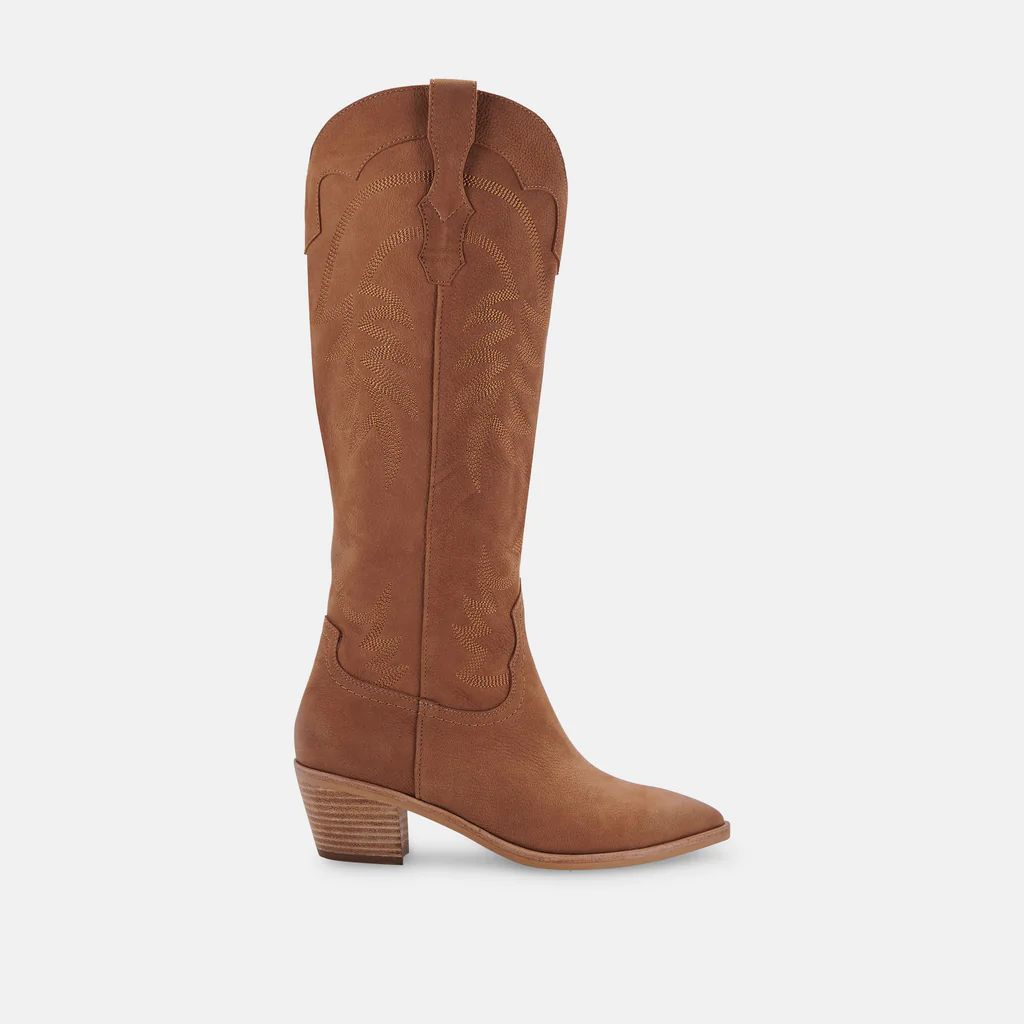 SOLIDA BOOTS WHISKEY NUBUCK | DolceVita.com