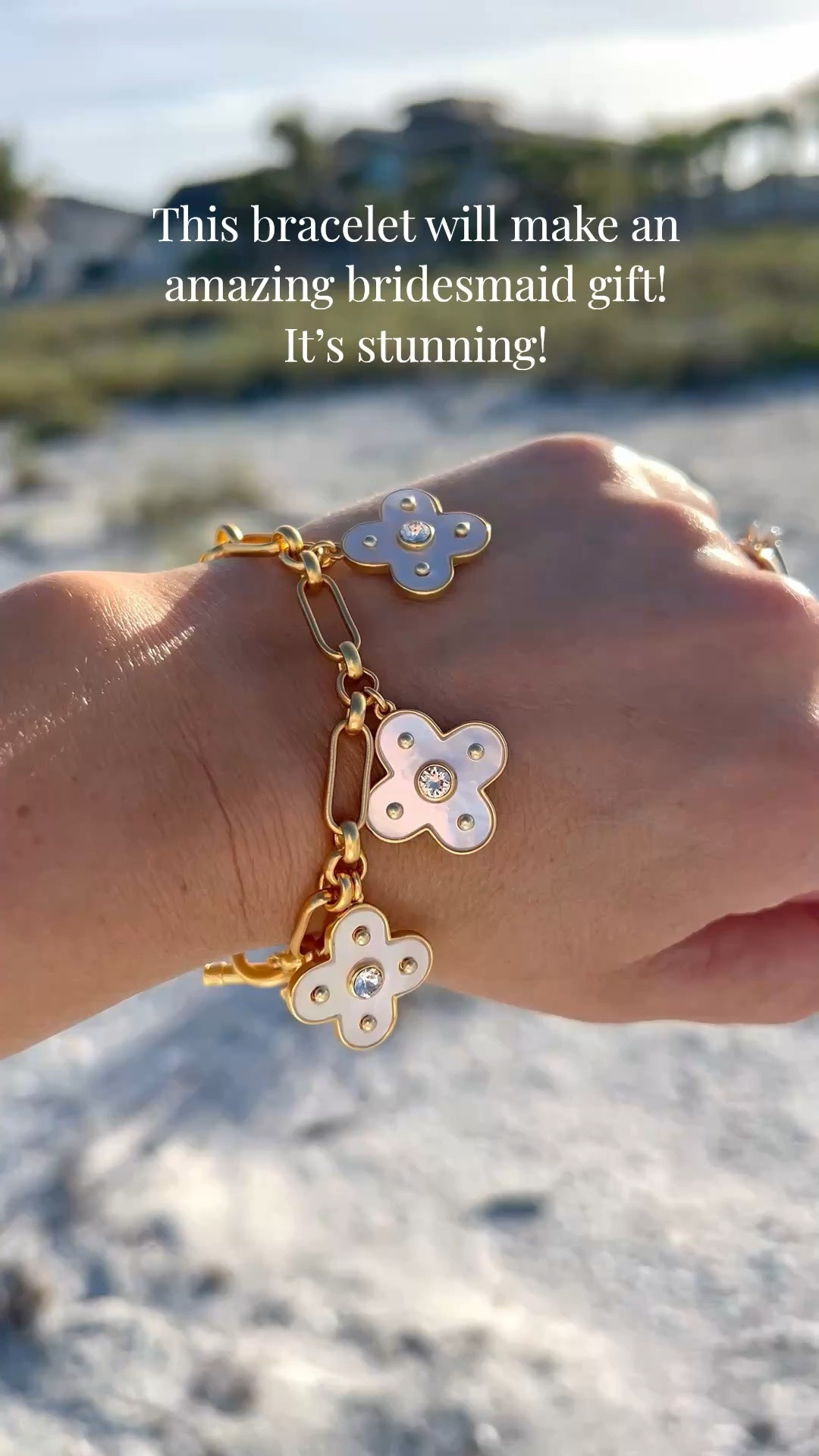 This bracelet will make an amazing bridesmaid gift! It’s stunning. Perfect for a summer outdoor wedding!


#LTKSeasonal #LTKOver40 #LTKWorkwear #LTKTravel #LTKgrwm #LTKootd #LTKWedding #LTKSwim #LTKvlog