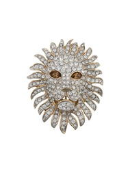 1970s Attwood & Sawyer lion brooch