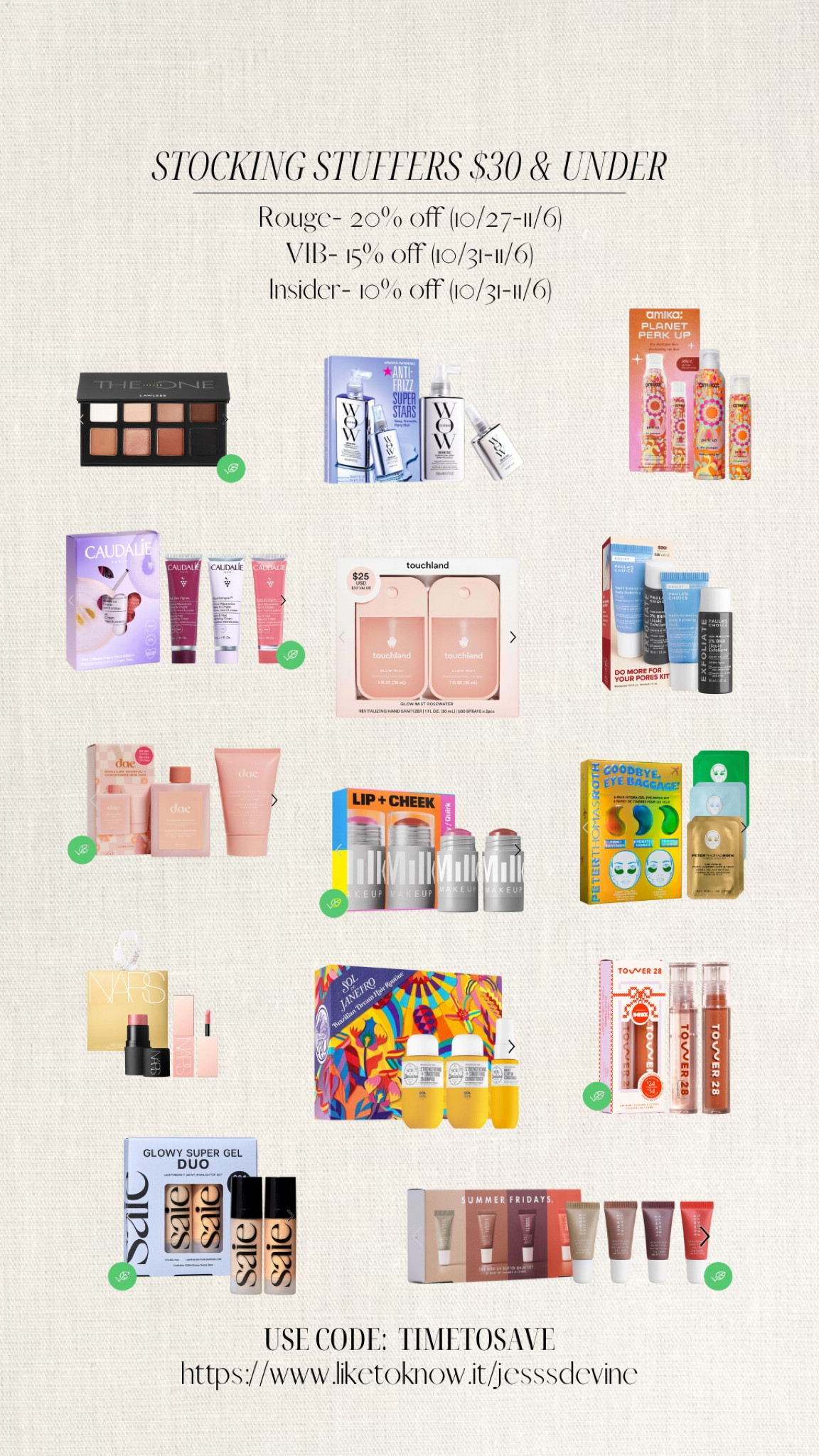 #sephorasale #sephoragifts #stockingstuffers

#LTKHolidaySale #LTKHoliday #LTKGiftGuide