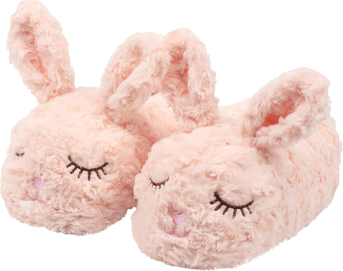 Novelty Women Animal Slippers Cute Soft Plush House Shoes Fluffy Warm Slippers Cartoon Gifts for ... | Amazon (US)