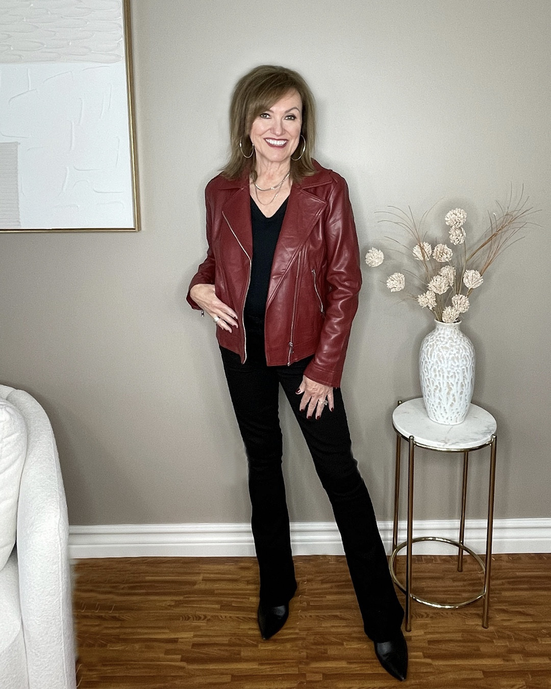 Another one of my Amazon finds that was quoted on Bustle.com. I wanted  to share the fact that I like to recommend things  that I have truly tried - so that you feel comfortable that I have first hand knowledge of the products.

Like this faux leather jacket - it’s great find for under $50. It’s soft and buttery with a great fit. Sometimes with leather the arms can be too long, but this one fits and feel great! 

#LTKSeasonal #LTKFindsUnder50 #LTKStyleTip