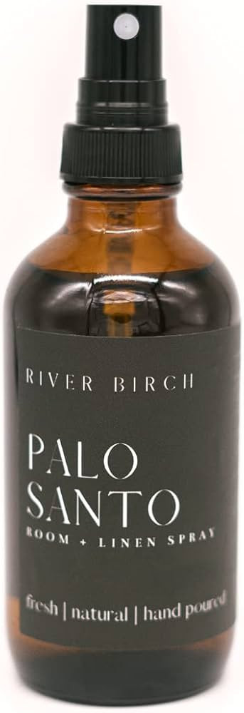 River Birch Luxury Linen and Room Spray - Palo Santo Home Signature Scent - Room Fragrance Spray ... | Amazon (US)