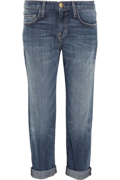 The Boyfriend cropped mid-rise jeans | NET-A-PORTER (UK & EU)