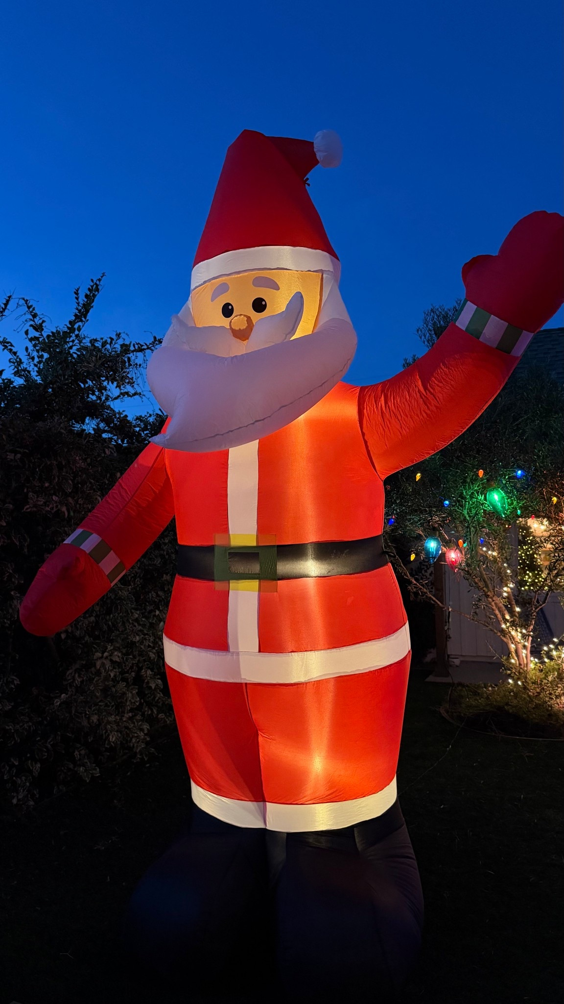 Christmas Inflatable for front yard 

#LTKHoliday #LTKCyberWeek #LTKHome