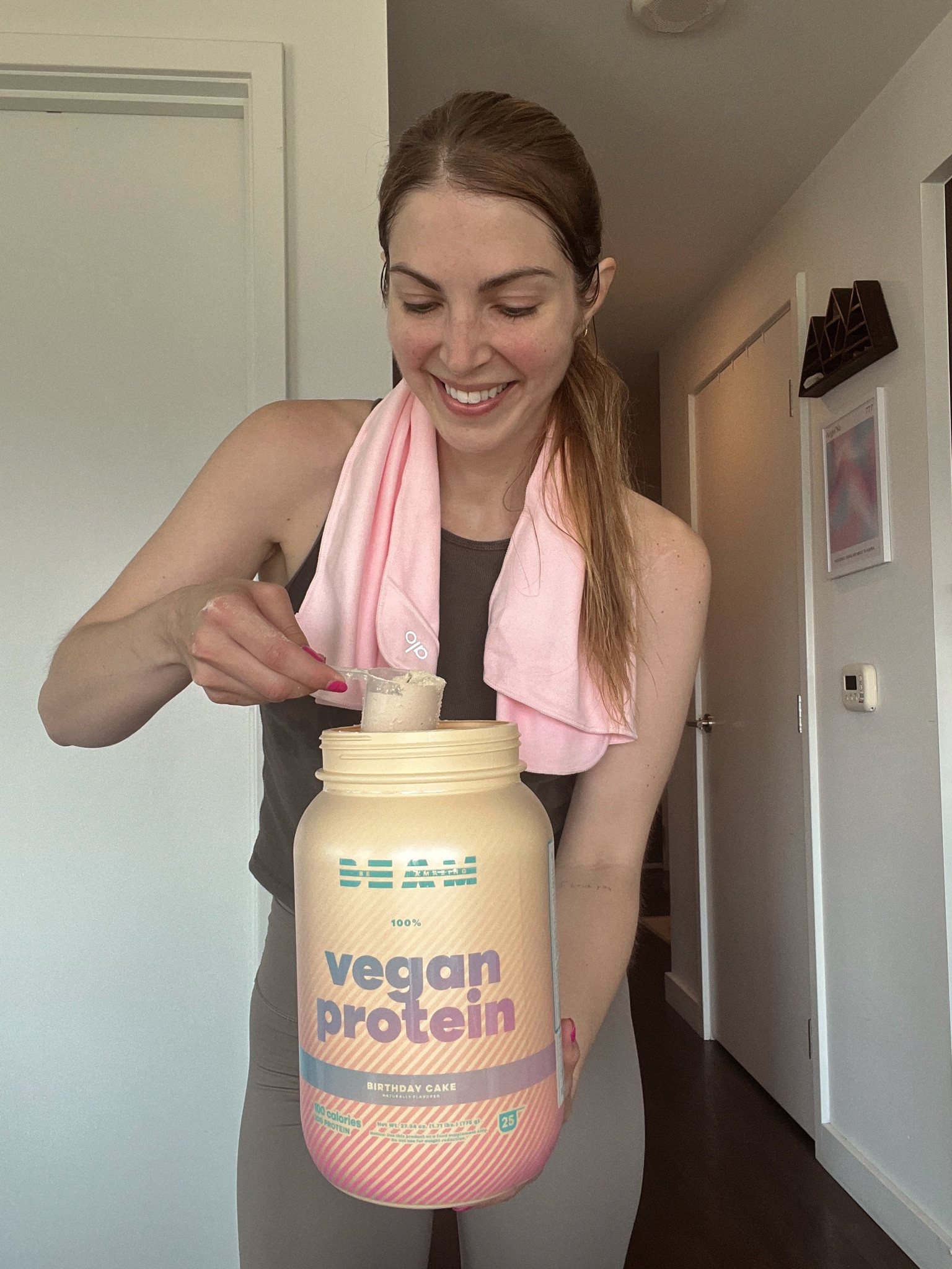 Currently my go-to vegan protein, because I love to mix it up! Birthday cake anything, yes please!

#LTKGiftGuide #LTKHoliday #LTKfitness