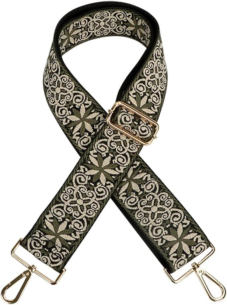 Adjustable Purse Strap Guitar Strap Shoulder Bag Sling Bag Purse Strap Replacement Crossbody Gril... | Amazon (US)