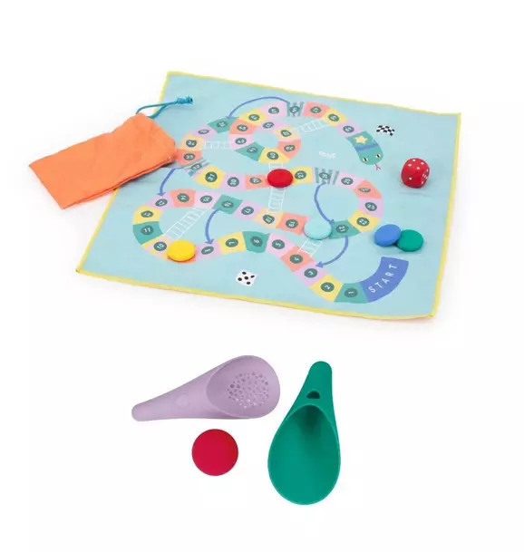 Travel Games - Snakes & Ladders/Game of the Goose + Cuppi Lagoon | Janie and Jack