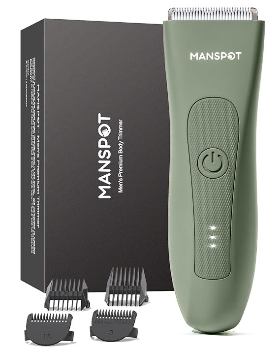 MANSPOT Manscape Hair Finishing Trimmers, Pubic Hair Trimmer for Men and Women, Electric Ball Tri... | Amazon (US)
