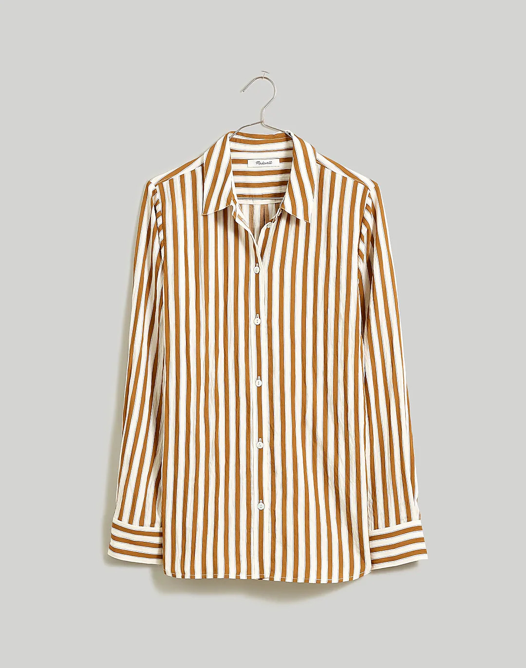 Crinkled Button-Up Shirt | Madewell