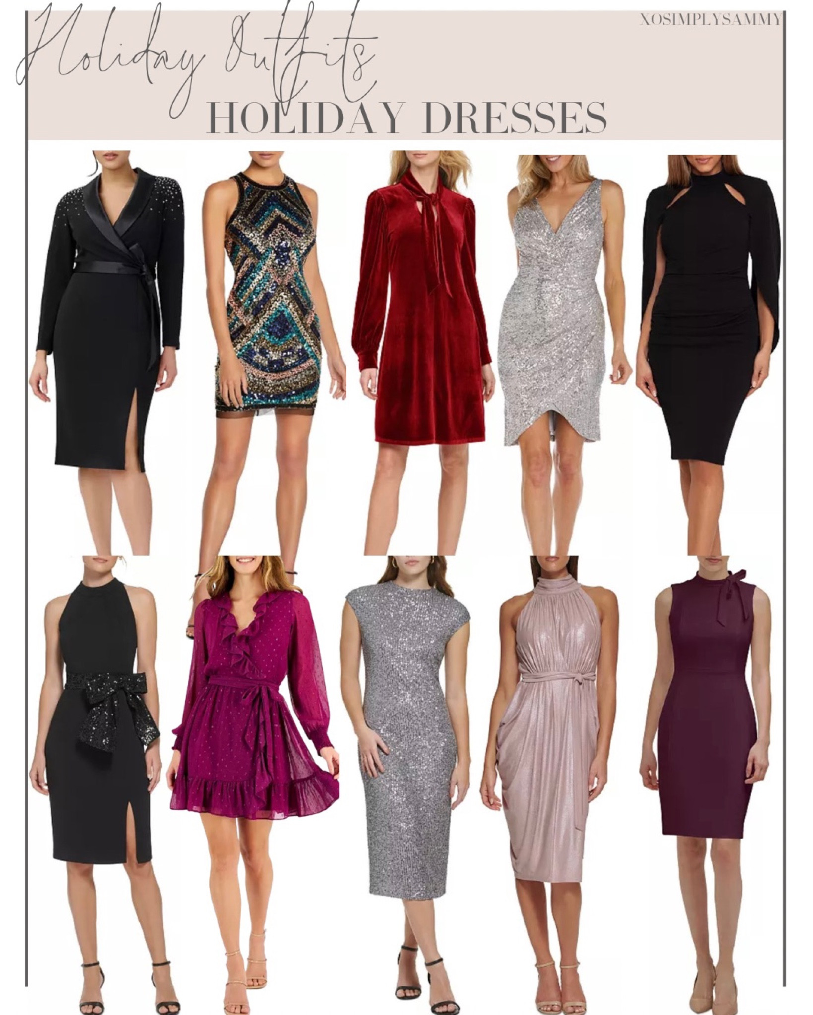 Holiday outfit inspo , Christmas outfits , holiday dress , Christmas dress , sequin dress , velvet dress , wrap dress , long sleeve dress , cape dress , midi dress , mini dress , little black dress , silver dress , burgundy dress , high neck dress , winter dress , fall dress 

#LTKHoliday #LTKstyletip #LTKSeasonal