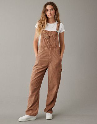AE Baggy Corduroy Overall | American Eagle Outfitters (US & CA)