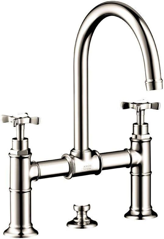 AXOR Montreux Classic Timeless Hand Polished 2-Handle 3 13-inch Tall Bathroom Sink Faucet in Poli... | Amazon (US)